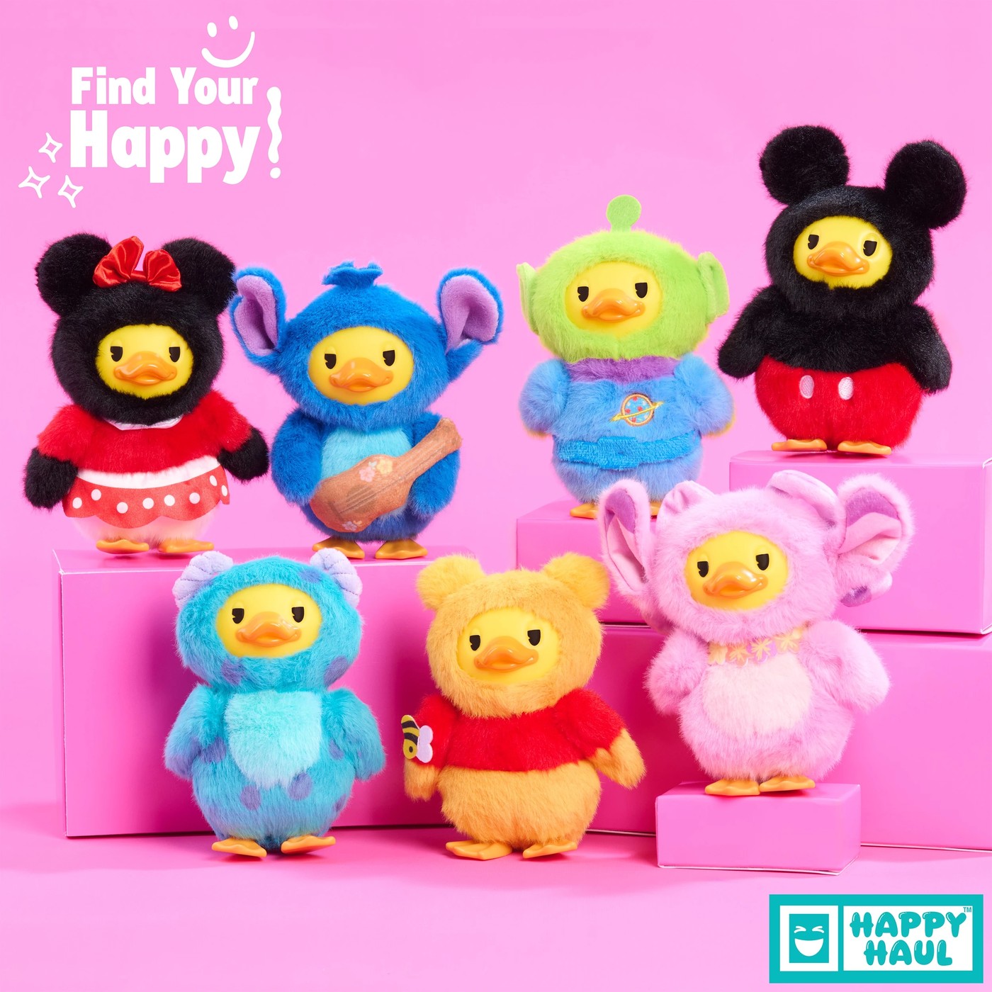 HAPPY HAUL Duckalooz Clip-On Plush - Assorted | Target Australia