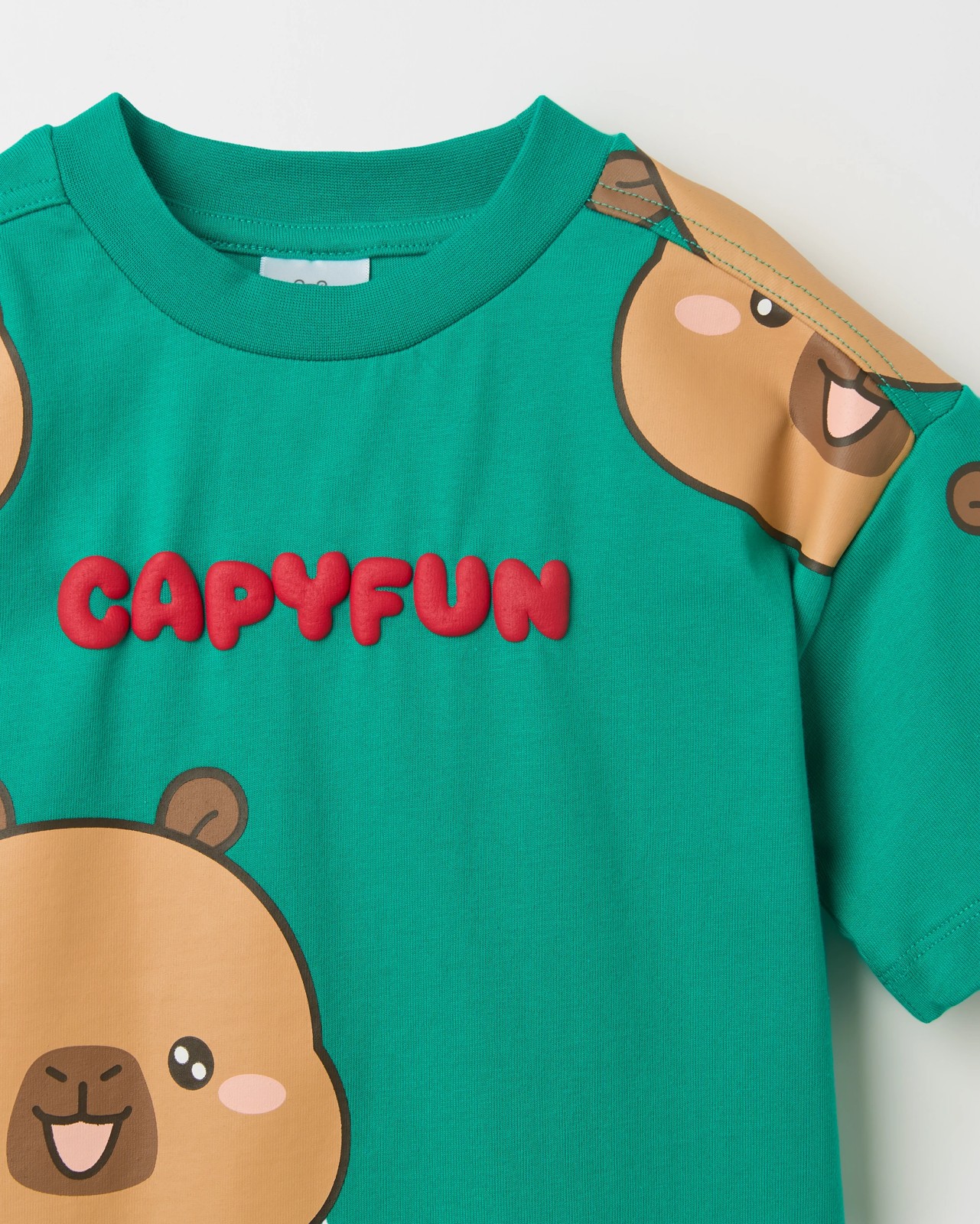 CapyFun Australian Cotton Oversized Heavyweight T-Shirt 2 of 2