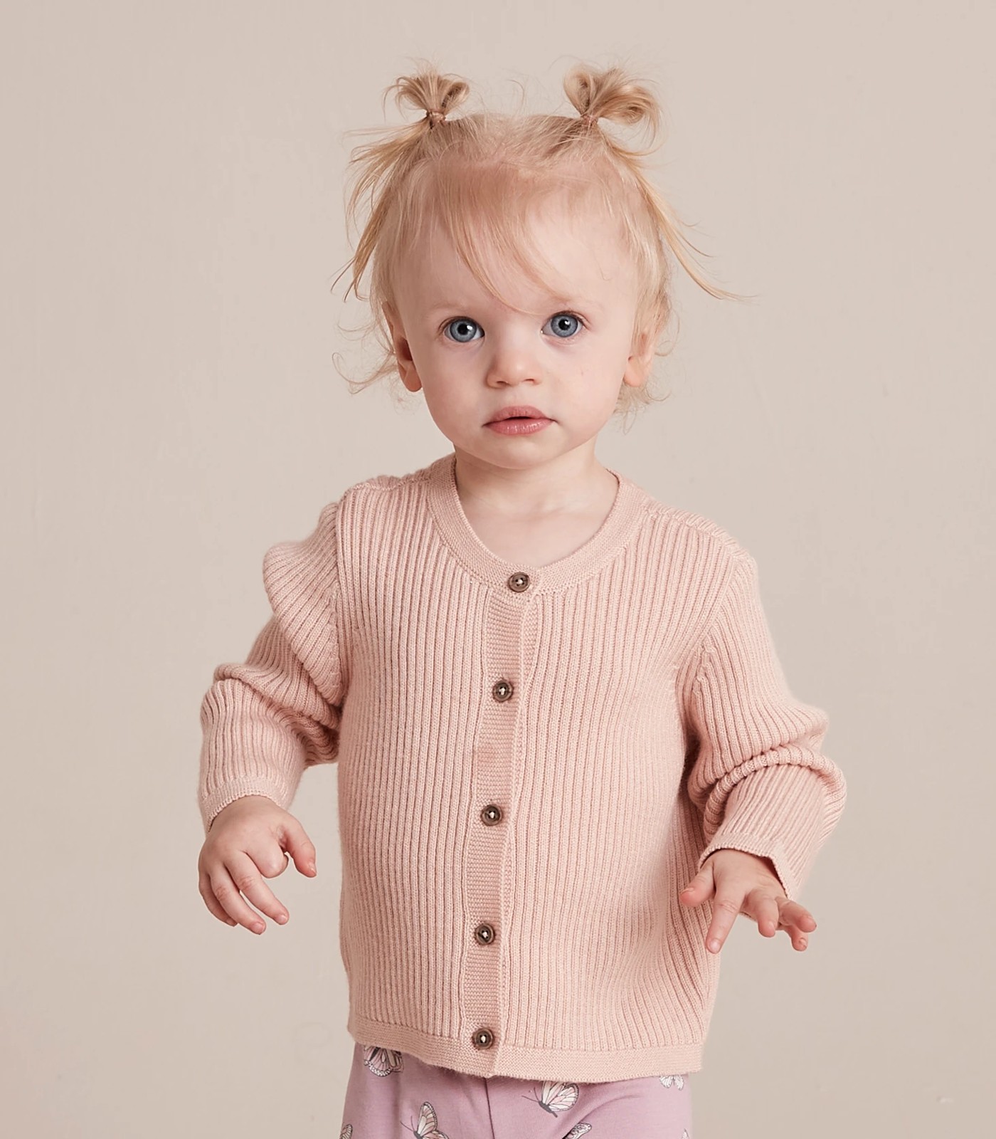 Baby girls knitted on sale cardigan