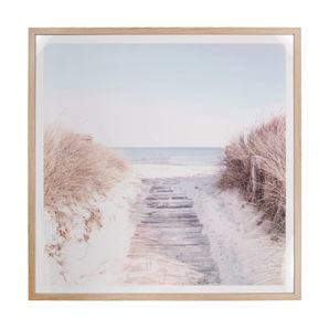 To The Beach Framed Print - Anko