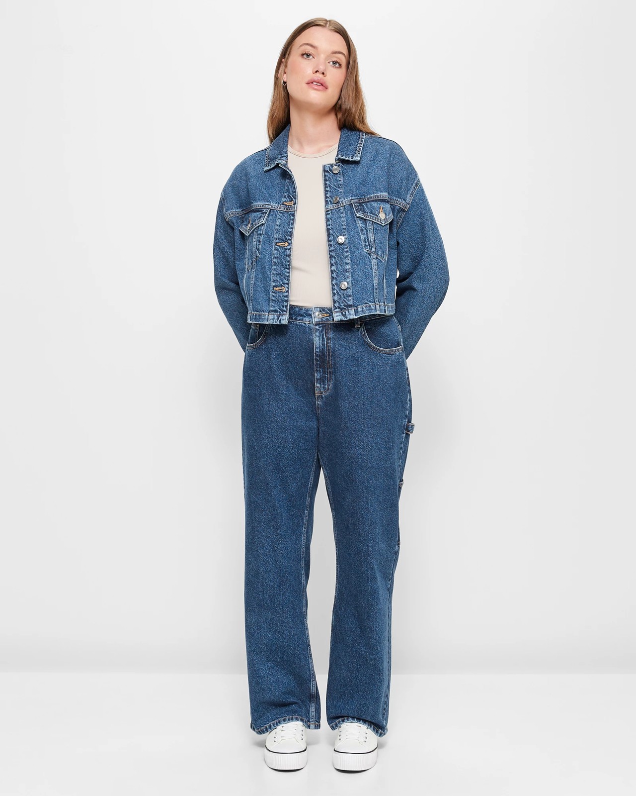 Mid Rise Carpenter Jeans - Lily Loves | Target Australia
