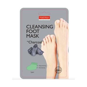 Charcoal Cleansing Foot Mask - Purederm product image