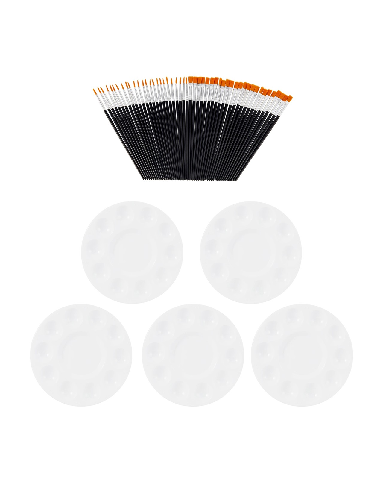 Anko 55 Pack Brush and Palette Set 2 of 2