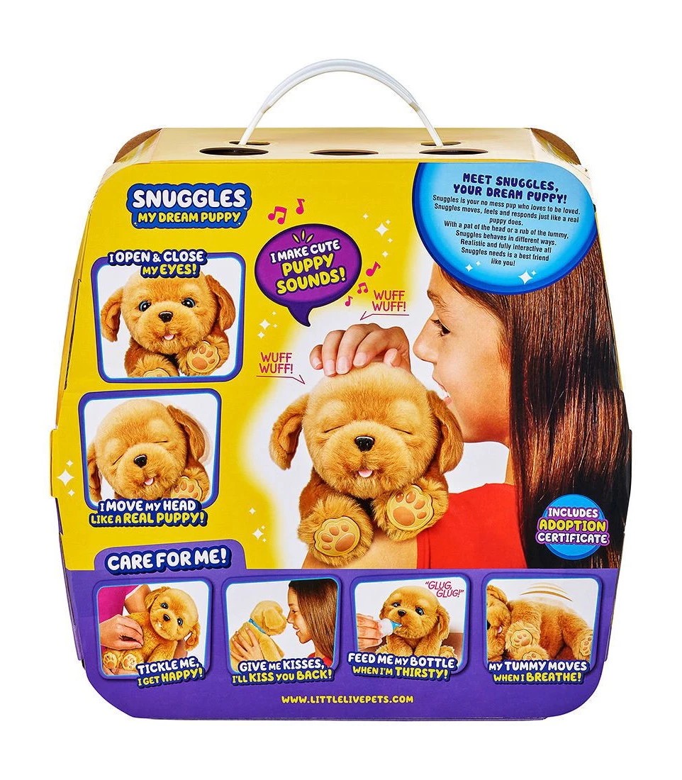 Little live pets snuggles my sale dream puppy playset