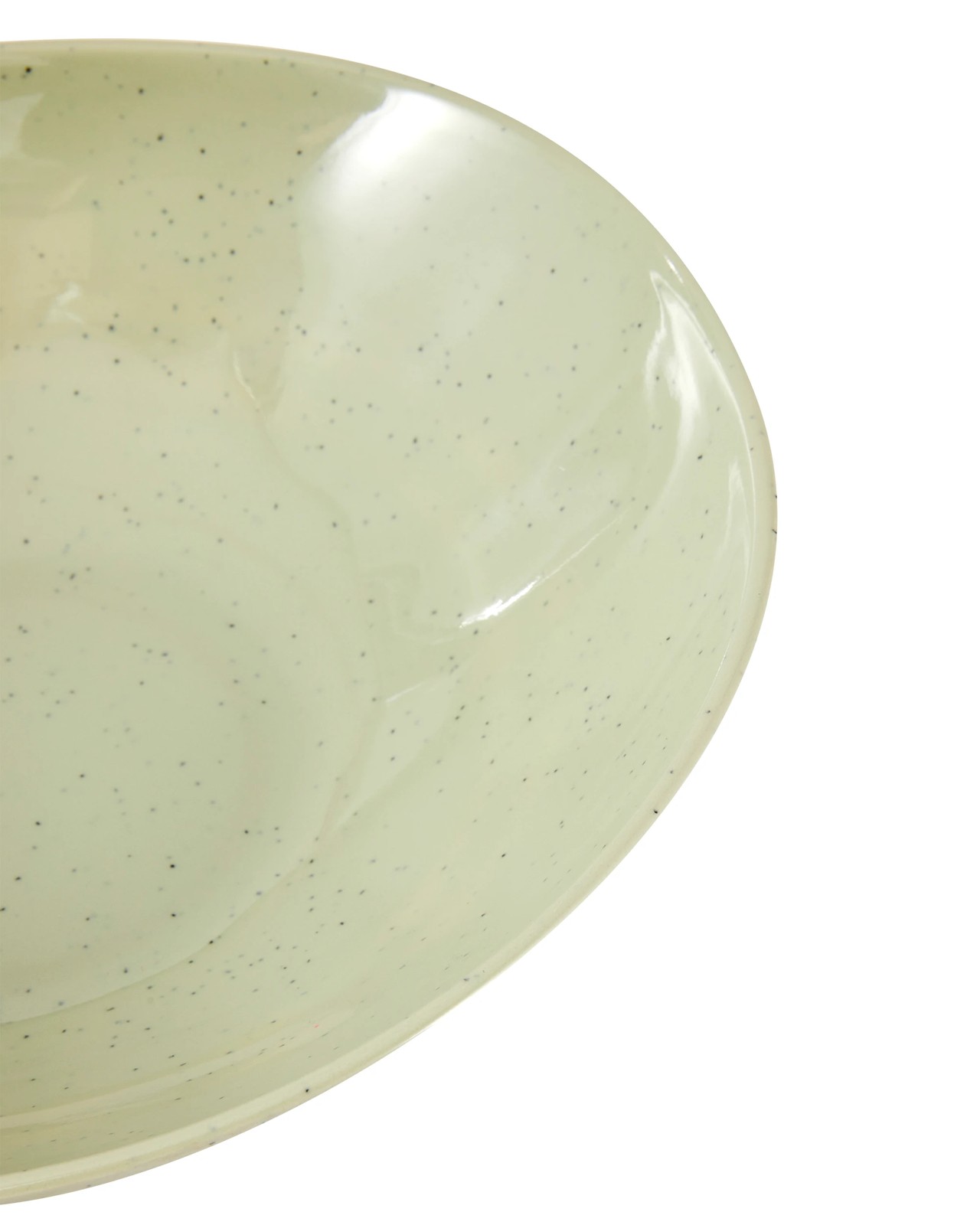 Anko Glazed Look Green Salad Bowl 2 of 4
