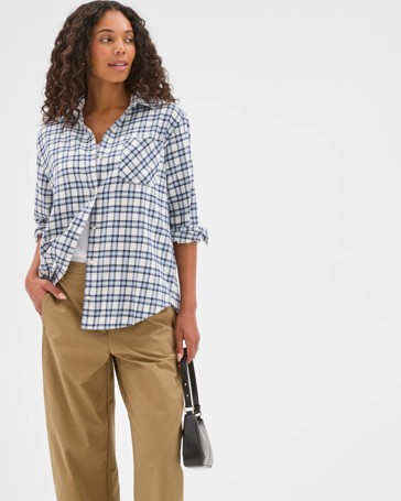 Long Sleeve Check Shirt
