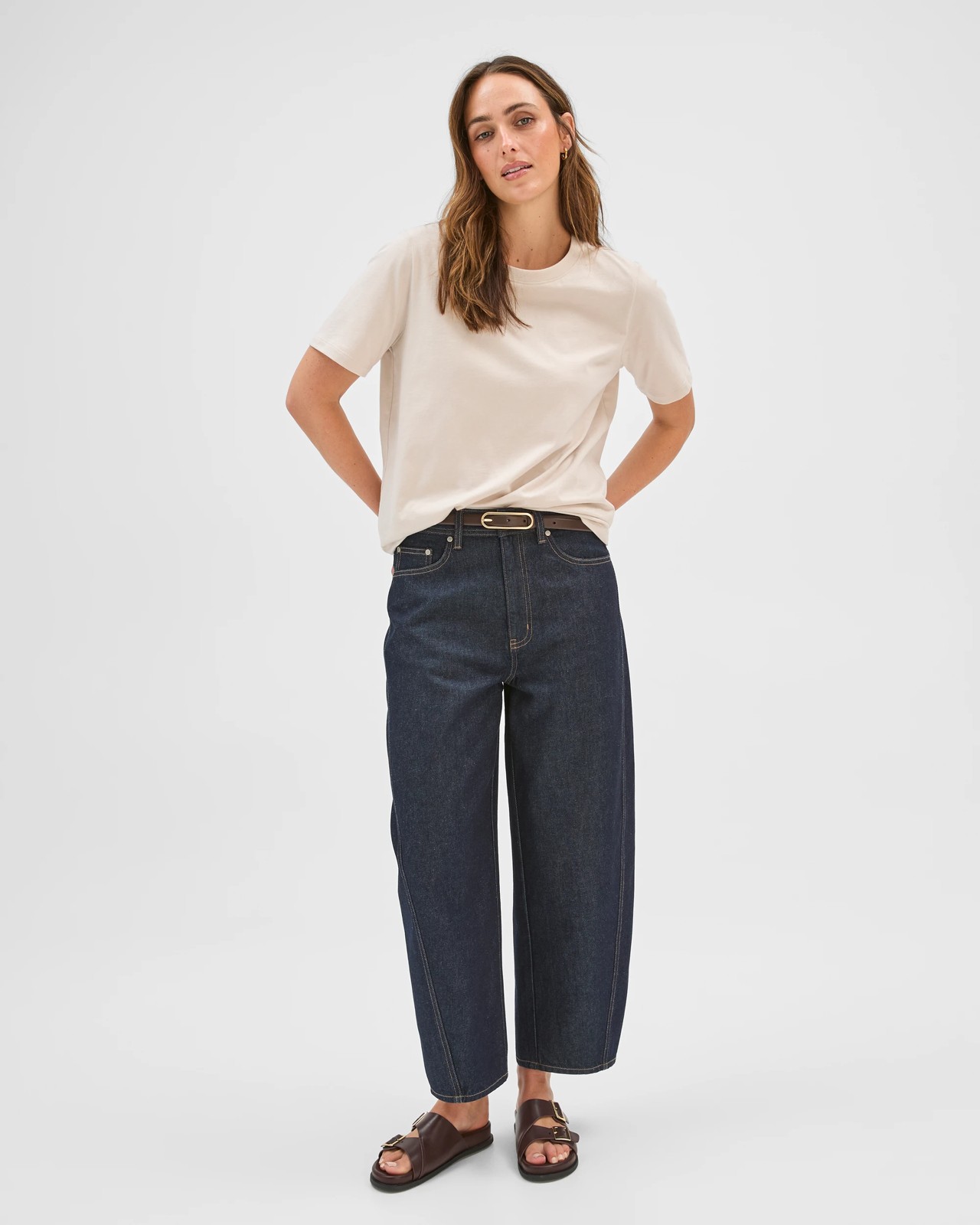 Australian Cotton Classic T-Shirt - Pumice 2 of 6