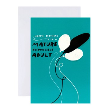 Connections from Hallmark Humorous Birthday Card - Mature Adult