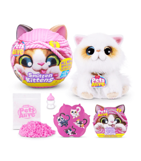 5 Piece ZURU Pets Alive Smitten Kittens Series 2 - Assorted