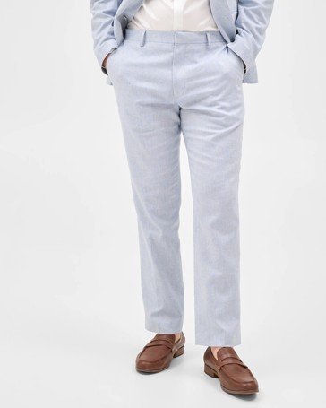 Preview Linen Blend Tailored Suit Trousers