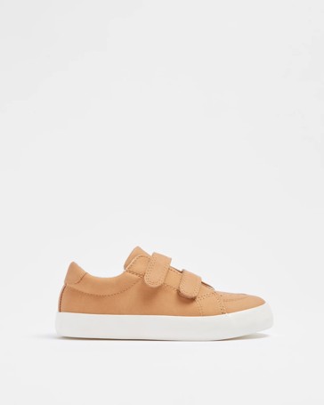 Kids Double Strap Retro Sneakers