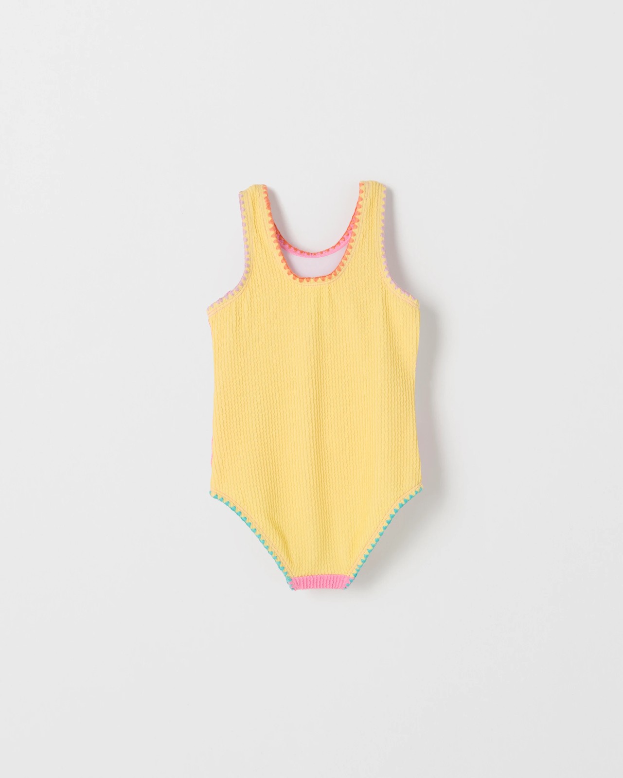 Scoop Neck Sleeveless One Piece Swimsuit 3 of 3