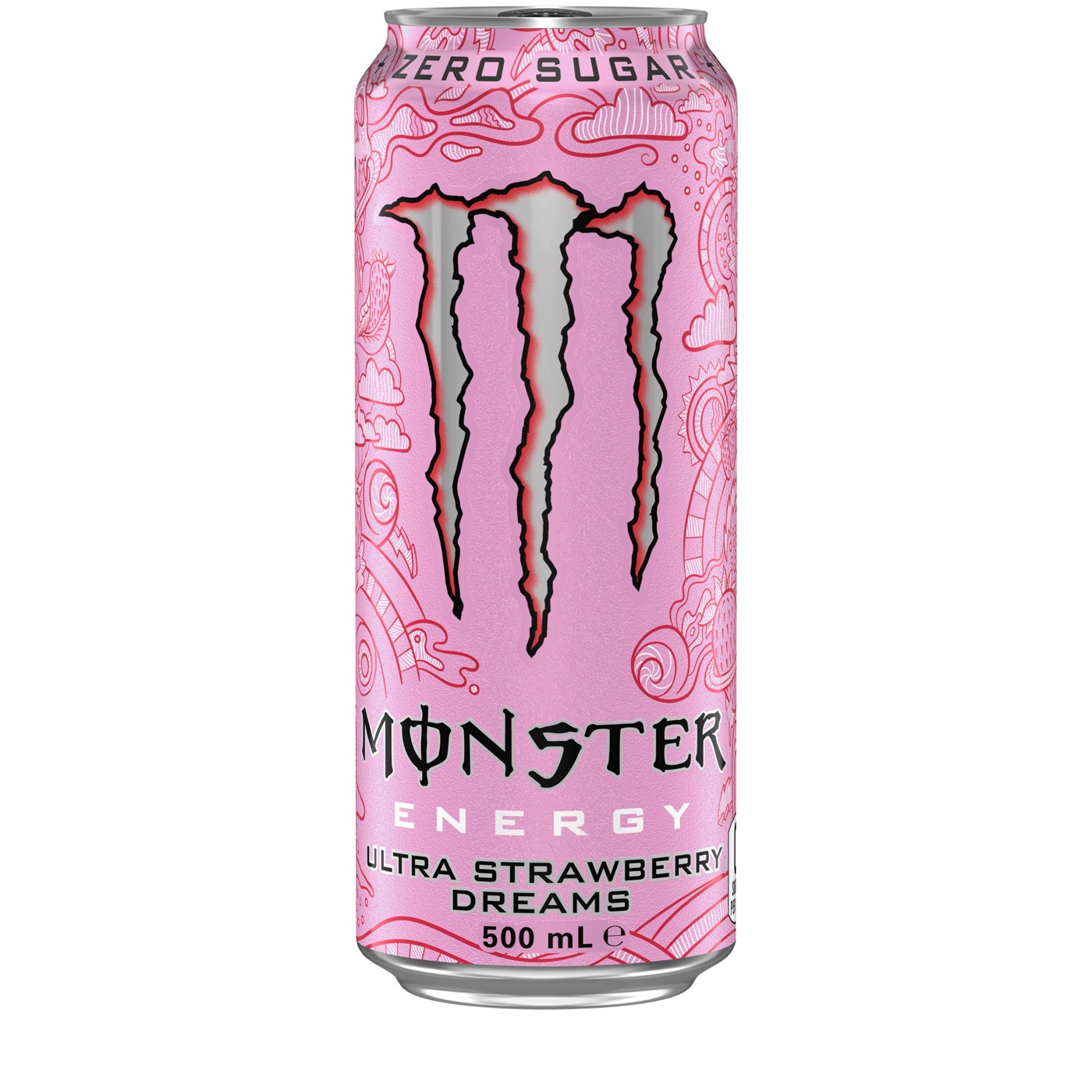 Monster Energy Drink Ultra Strawberry Dreams 500ml 2 of 5