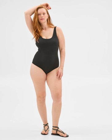 Resort Crinkle Scoop One Piece Swim Bathers