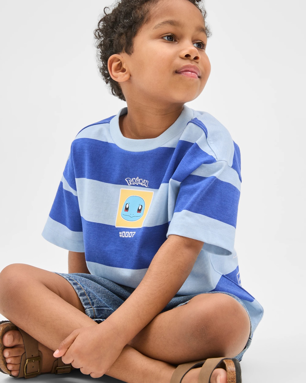 Pokemon Australian Cotton Stripe T-Shirt 3 of 5
