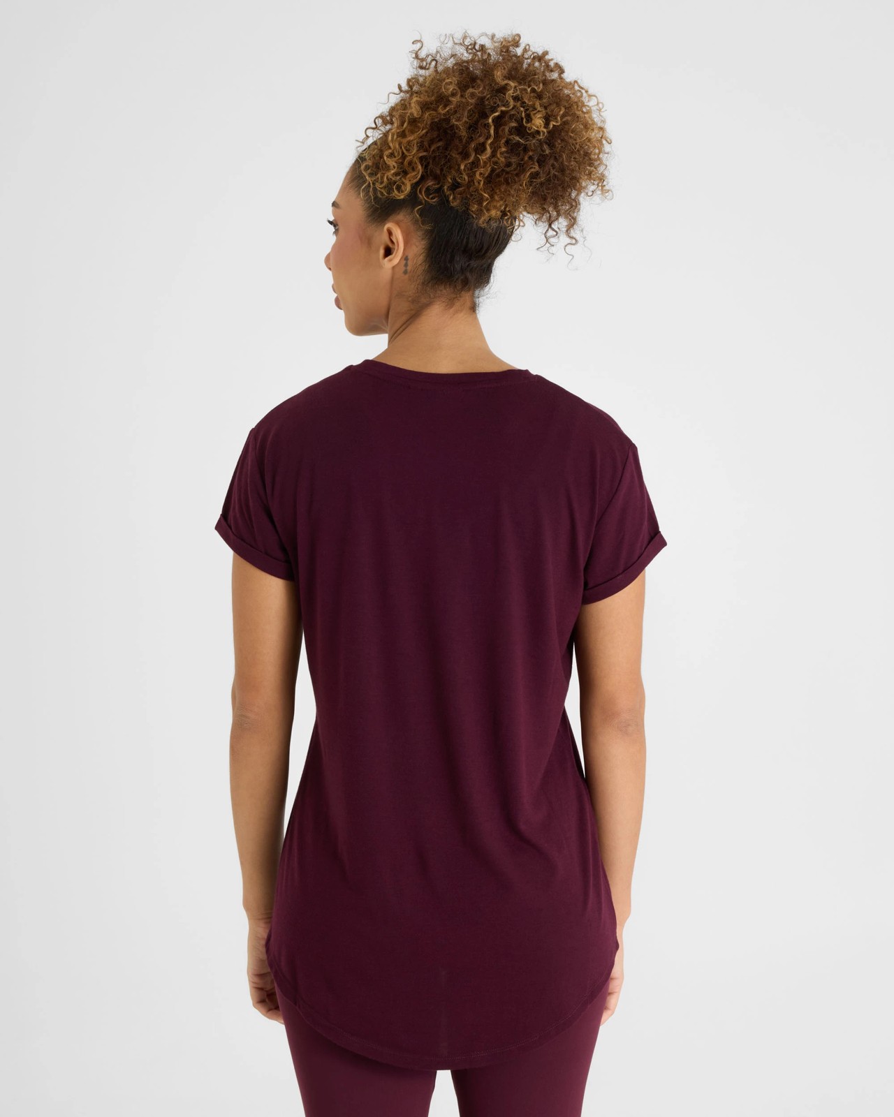 Lonsdale London Malden Core T-Shirt - Plum 2 of 6