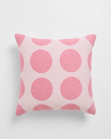 Senna Chenille Polka Dot Cushion
