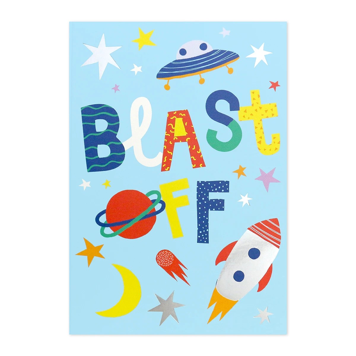 Connections from Hallmark Birthday Card - Blast Off 3 of 3