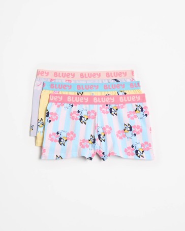 Bluey Younger Girls Shortie 3 Pack