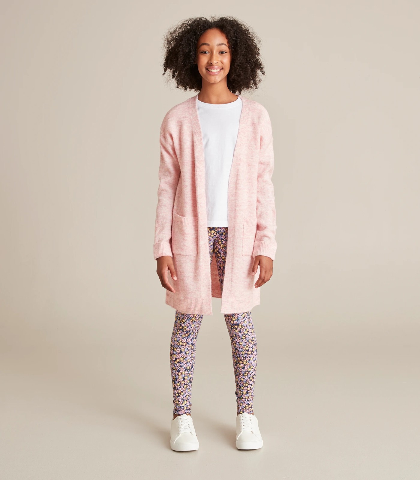 Pink on sale cardigan target