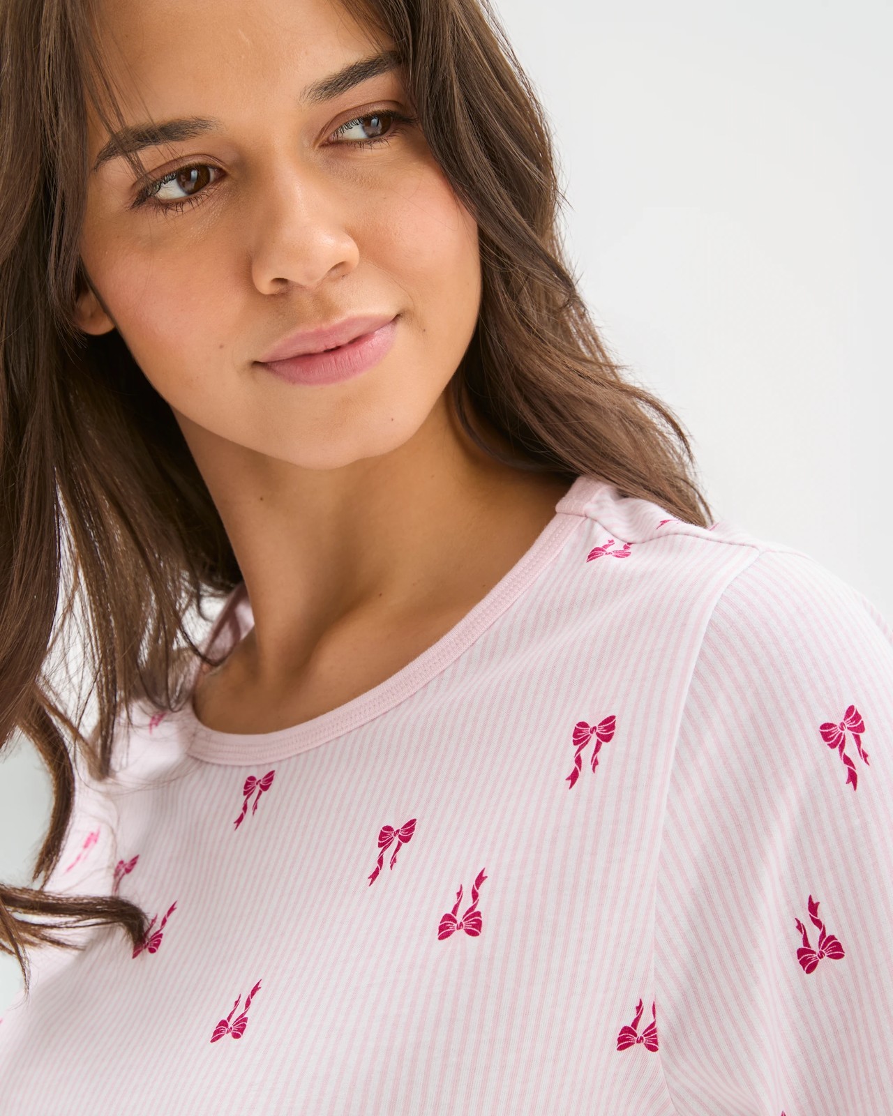 Australian Cotton Long Sleeve Slogan Sleep T-Shirt 5 of 6