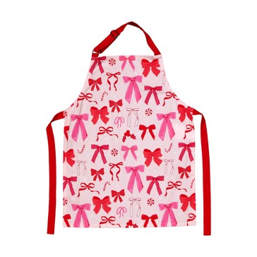 Mini Me Pink Bows Apron - Anko