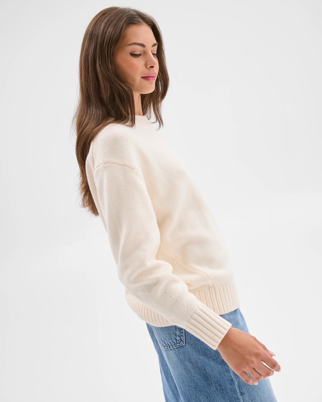 Petites Stitch Detail Pearl Jumper 4 of 6