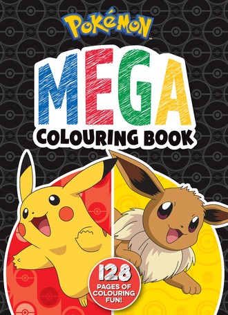 Pokemon Mega Colouring Book