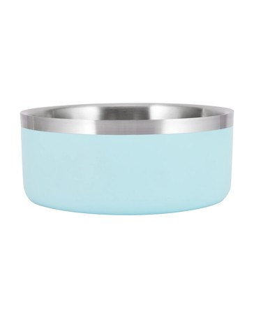 Anko Double Wall Dog Bowl, Blue - Small