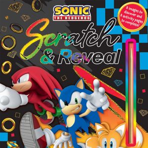 Sonic The Hedgehog Scratch and Reveal - Book product image