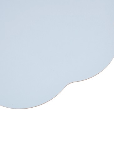 Anko Leather Look Wave Reversible Placemat - Brown and Blue