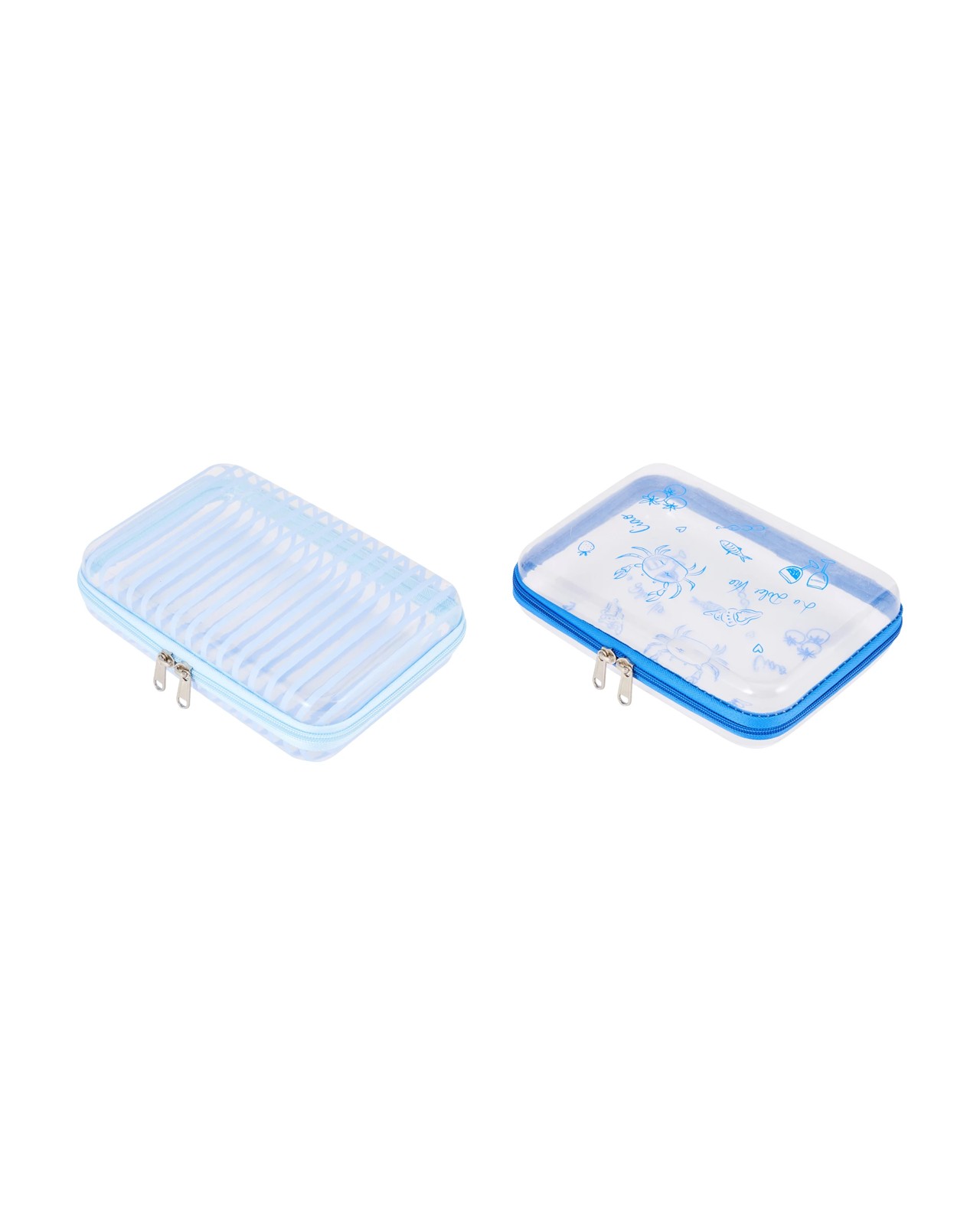 Anko 2 Pack Printed Clear Packing Cube 2 of 6