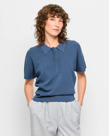 Polo Knit Top - Preview