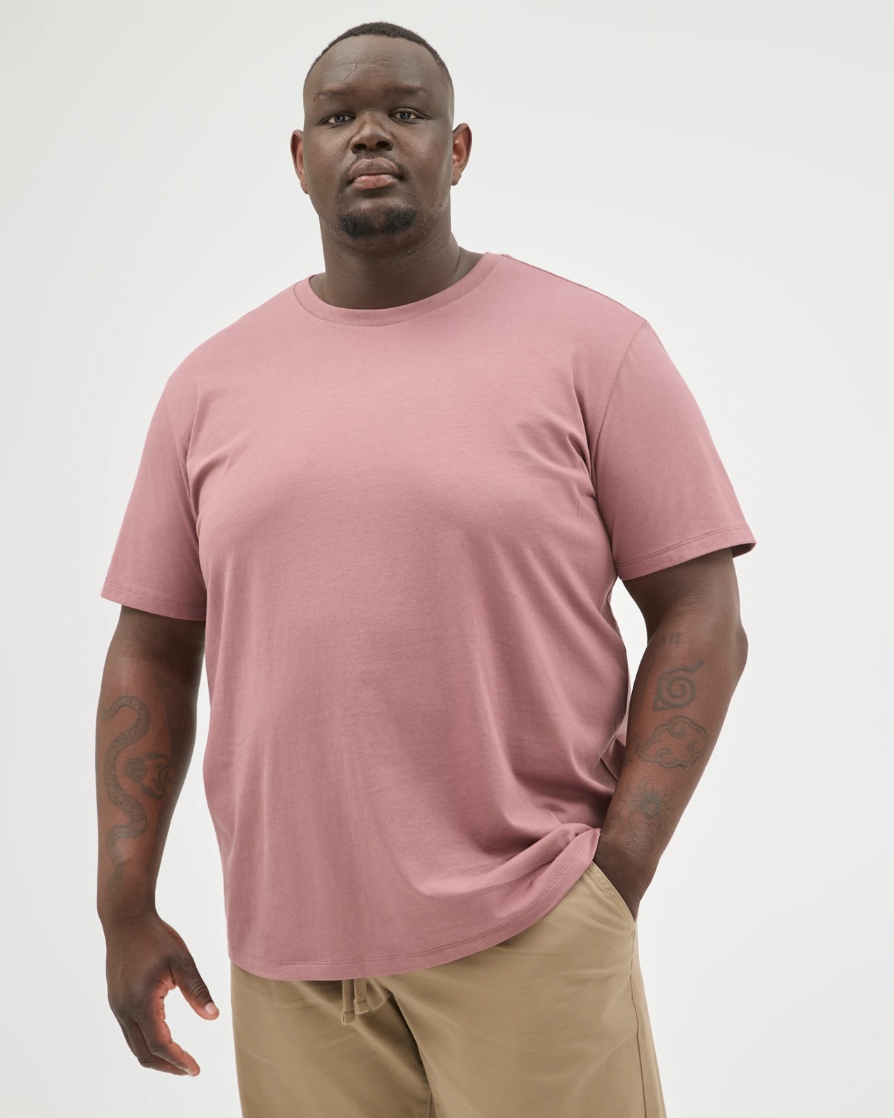 Plus Size Australian Cotton Crew T-Shirt 2 of 6