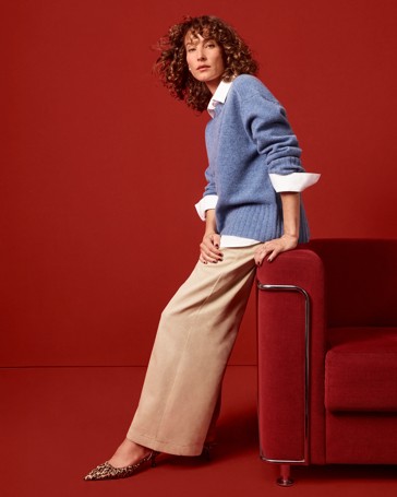 Australian Cotton Elasticated Wide Leg Pants
