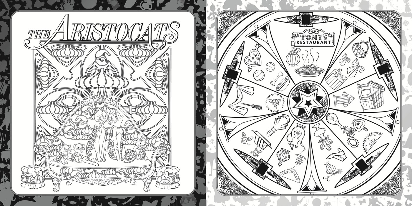Disney The Shining Shimmering Splendid Collection: Adult Colouring Book and Puzzle  5 of 5