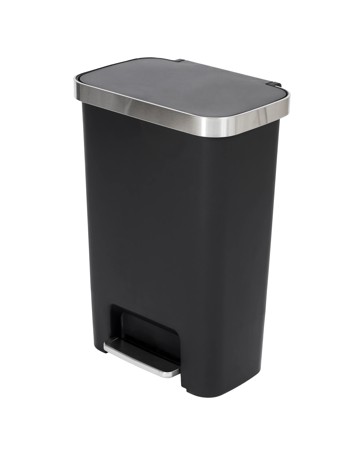 Anko 50L Plastic Bin - Black