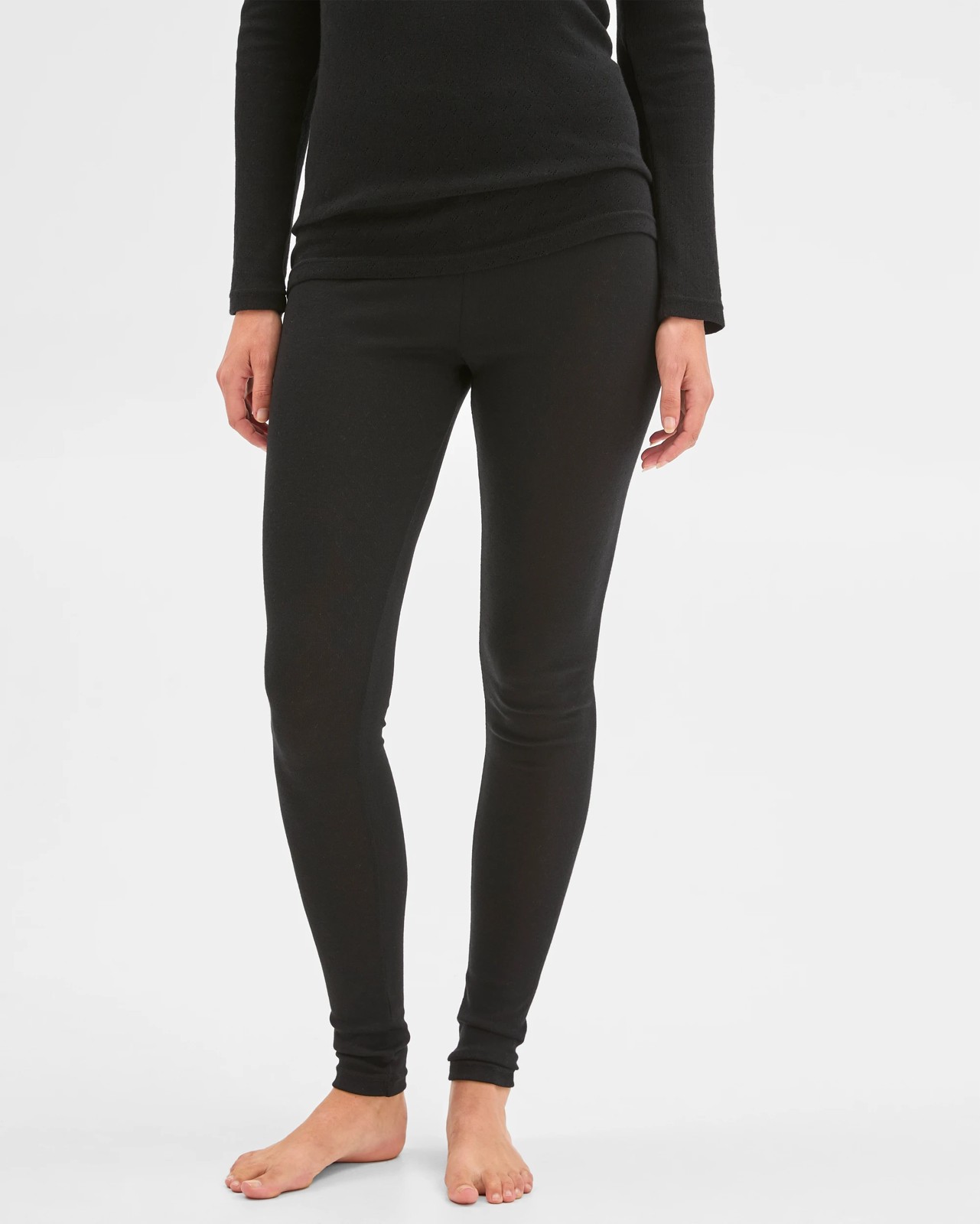 Pointelle Thermal Leggings 2 of 5