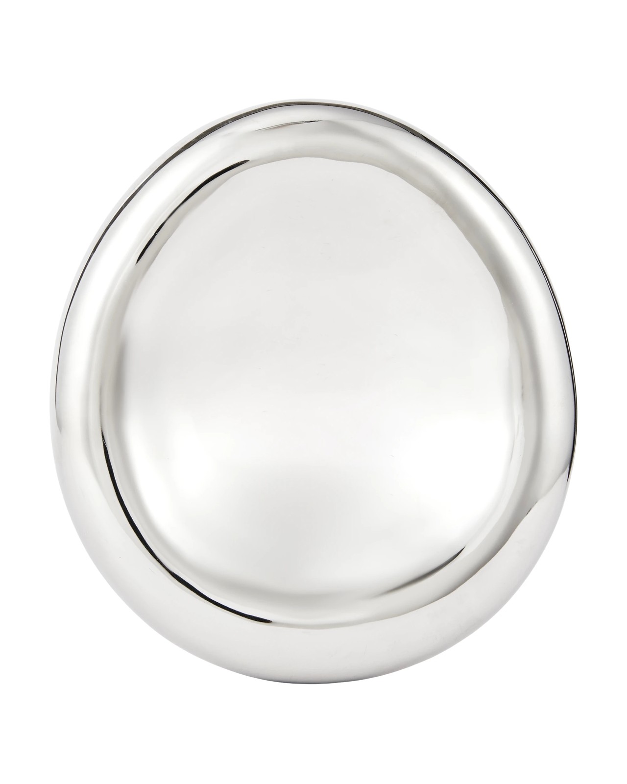Anko Chrome Look Decor Bowl 4 of 5