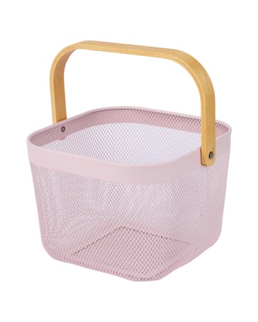 Anko Mesh Basket - Pink