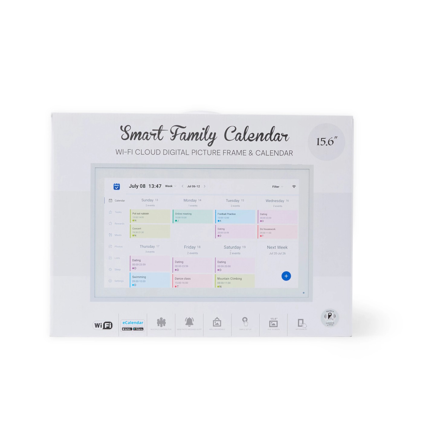 15.6in. Digital Family Calendar 2 of 6