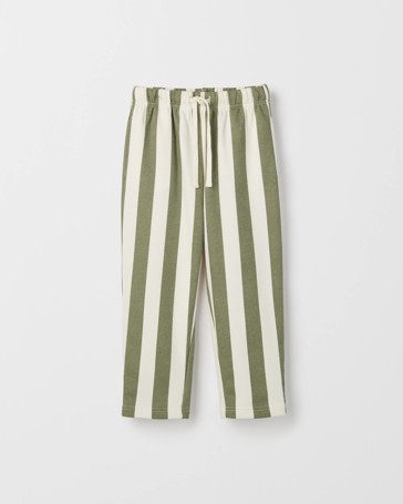 Australian Cotton Blend Vertical Stripe Trackpants
