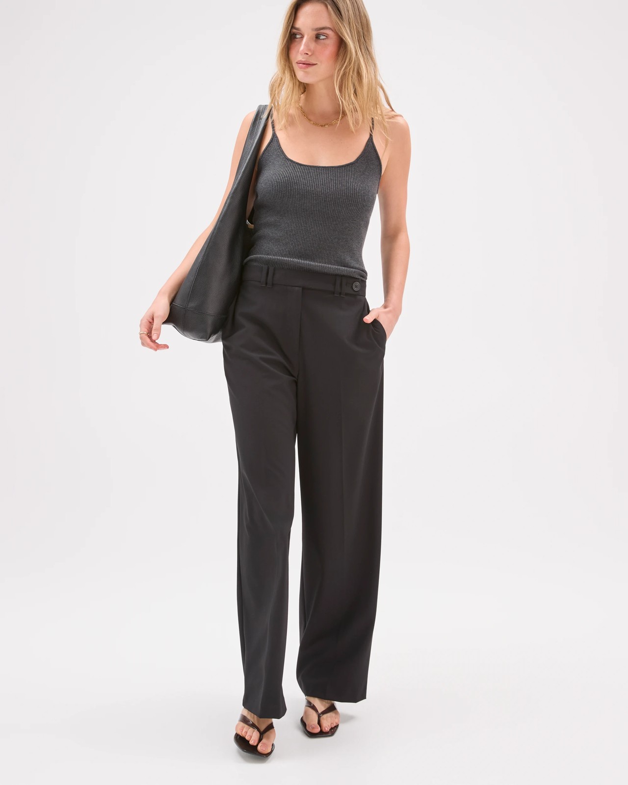 Lily Loves Straight Leg Pants  - Black 2 of 5