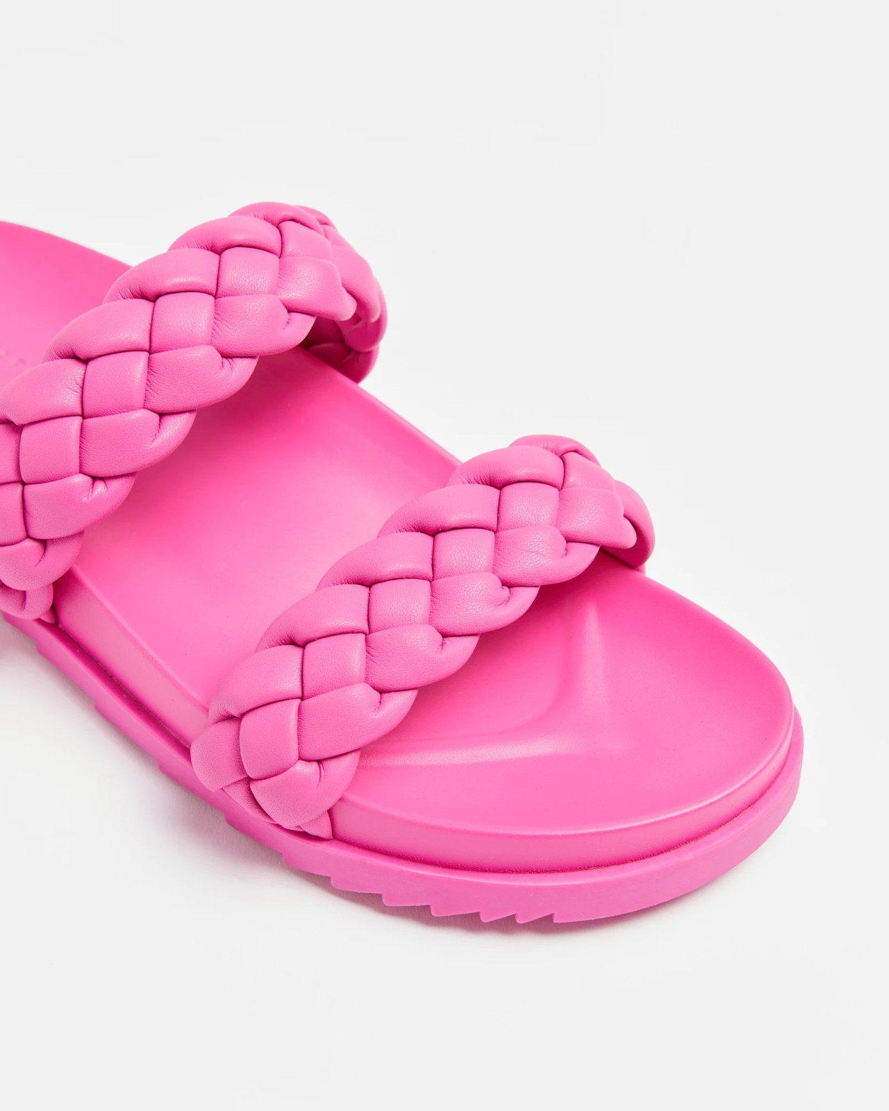 Womens Double Braided Slide - Andria 2 of 3