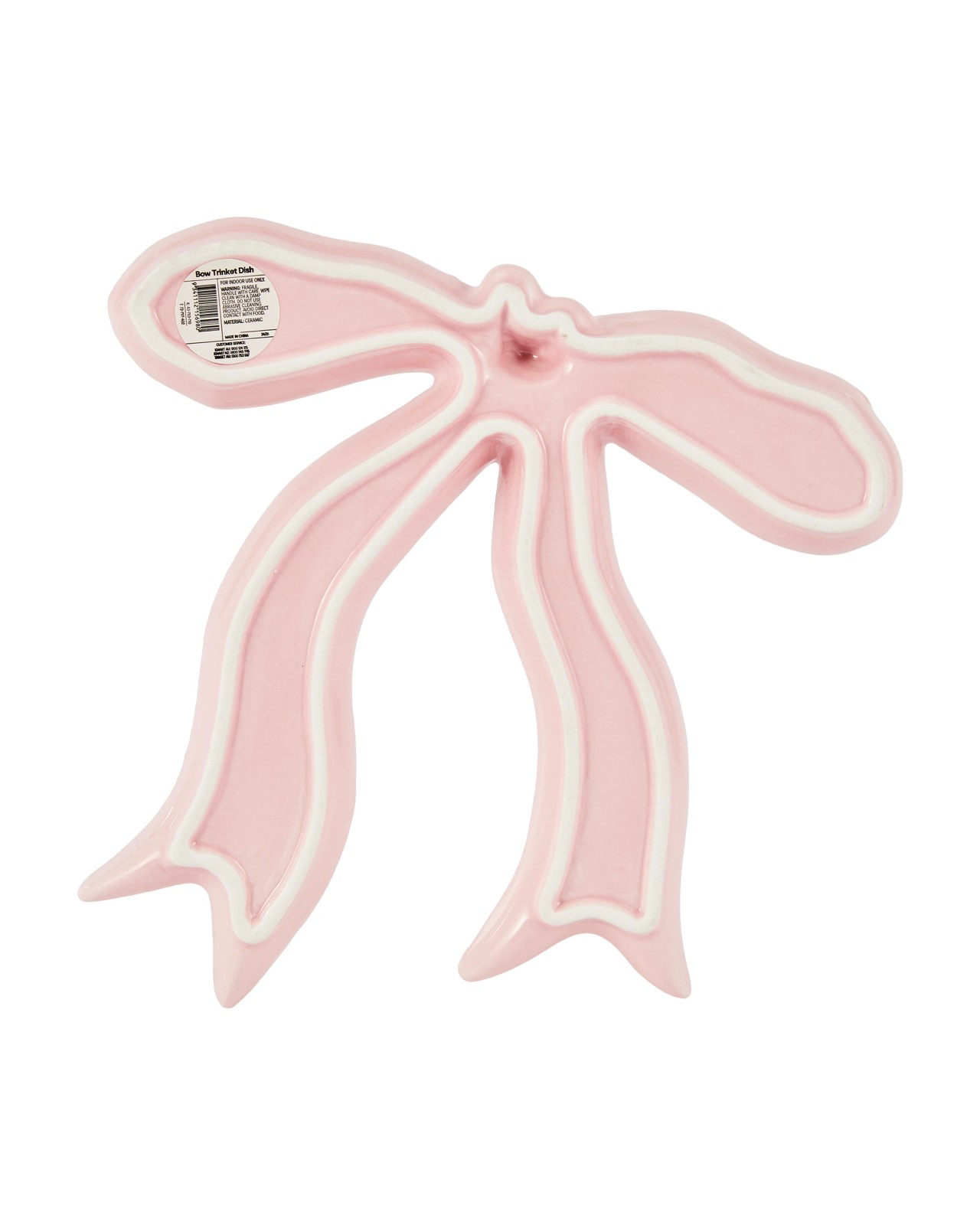 Anko Bow Trinket Dish - Pink 4 of 4