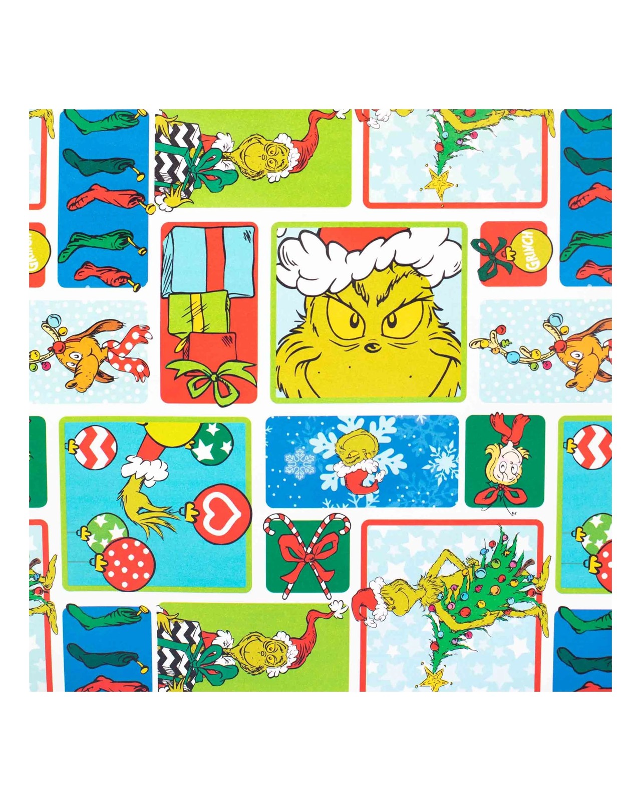 Hallmark Christmas Wrapping Paper - The Grinch 3 of 3