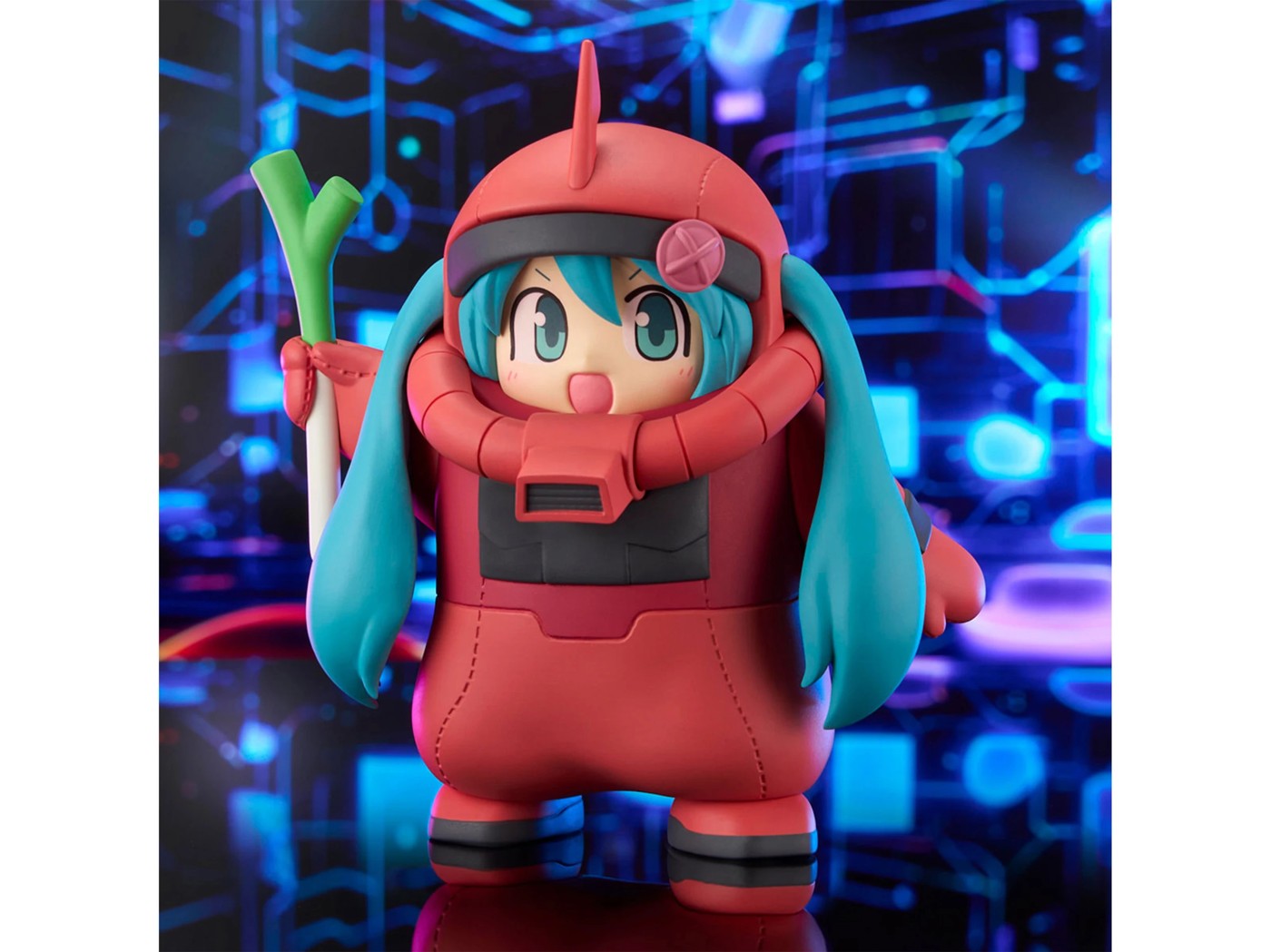 Banpresto Gundam 45th X Hatsune Miku Char’s Zaku Costume Hatsune Miku Version 4 of 4