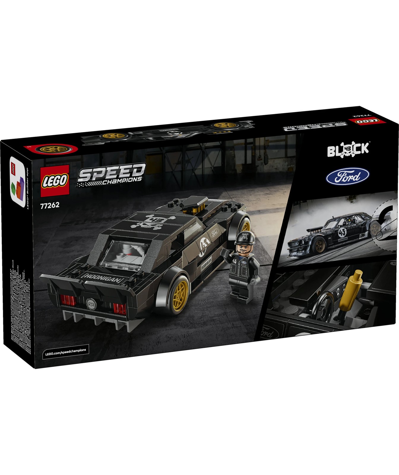 LEGO® Speed Champions Ken Block's '65 Ford Mustang Hoonicorn V1 77262 6 of 6