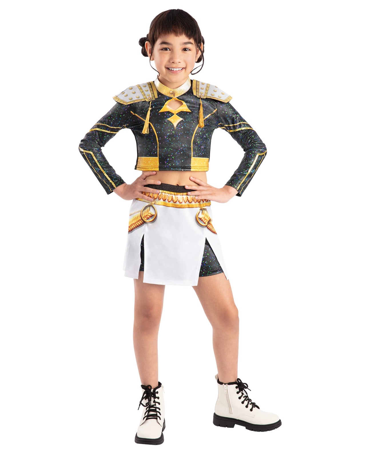 K-Pop Demon Hunters Zoey Golden Deluxe Child Costume - Ages 5-6 2 of 6