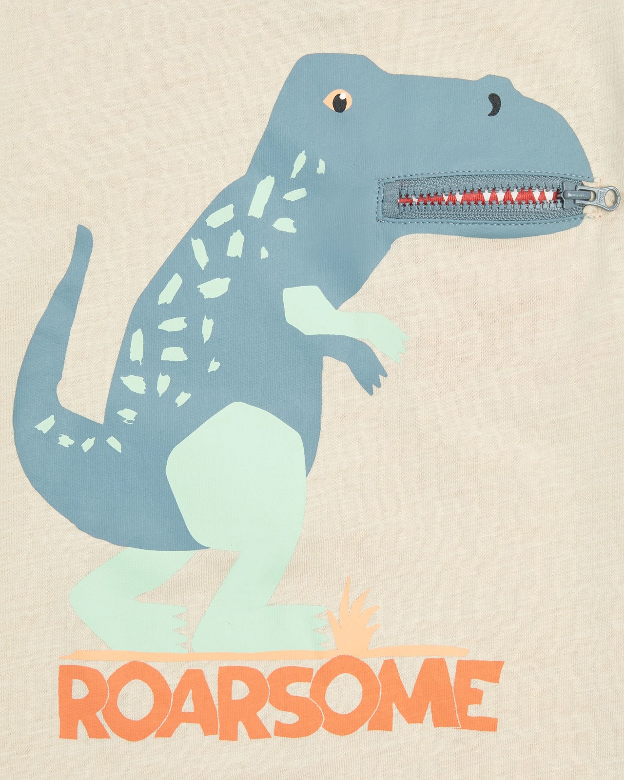 Novelty Roarsome Zip T-shirt 2 of 4